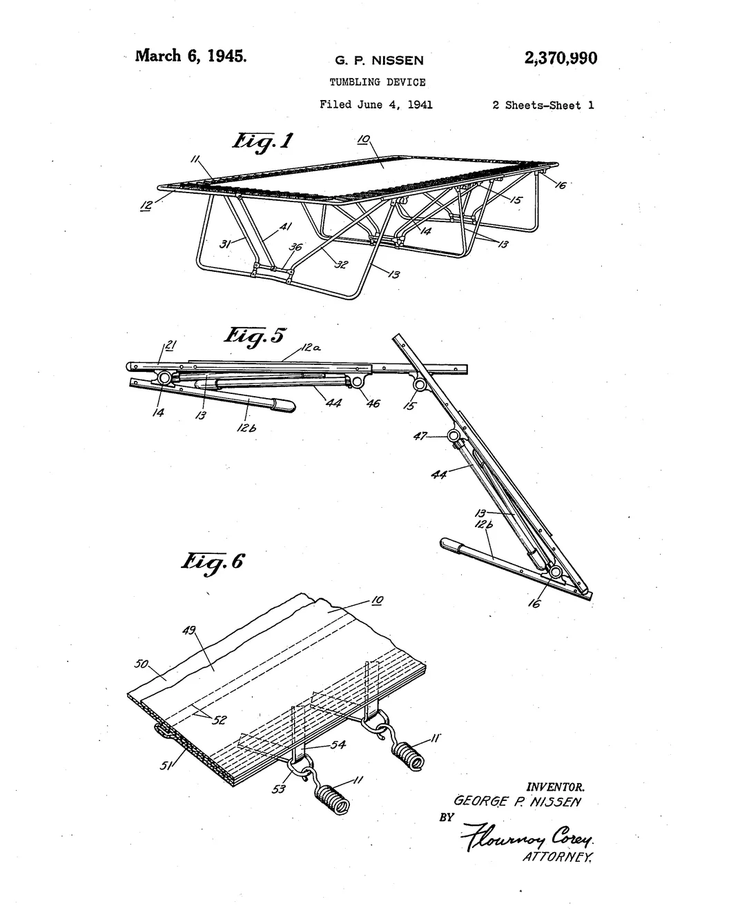 How the Trampoline Came to Be