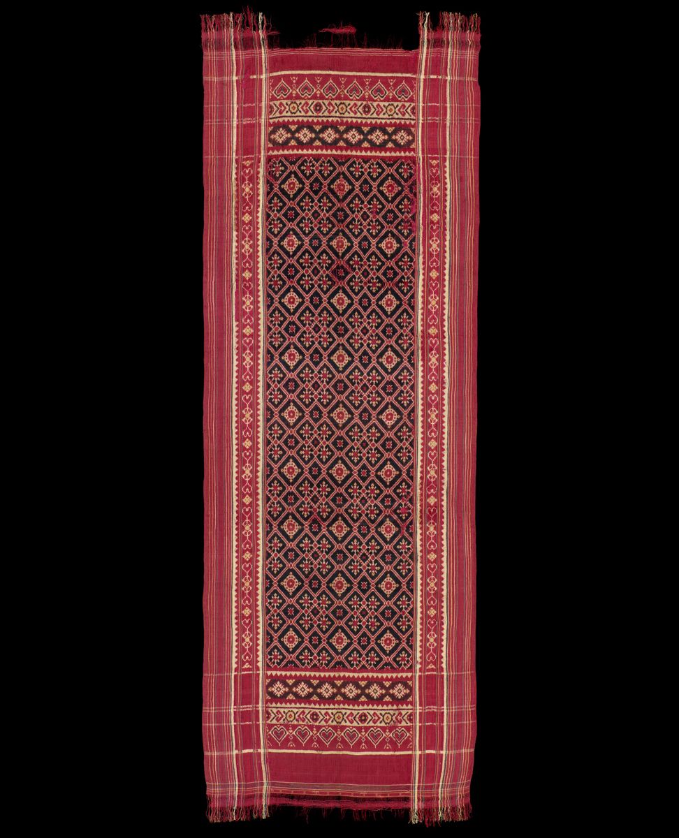 NMAA double ikat textile