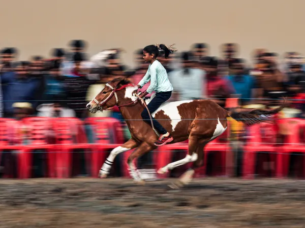Racing Against the Odds: Sonya, the 7-Year-Old Jockey thumbnail