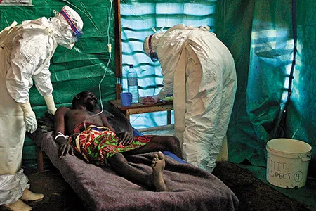 After Ebola is confirmed, doctors and scientists converge within days.