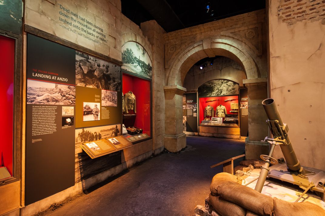 National World War II Museum, Road to Berlin exhibition. Credit: The National WWII Museum