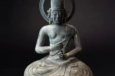 The Buddha statue stolen from the Barakat Gallery on September 18