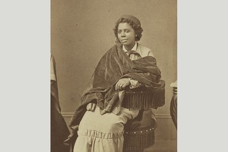 Portrait of Edmonia Lewis by Henry Rocher