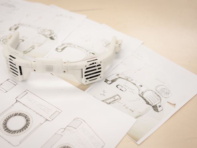Air Ring 48&nbsp;attaches to the base of a construction helmet, providing crucial airflow to the sweatiest areas of the head and neck.