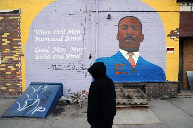 Martin Luther King Jr murals