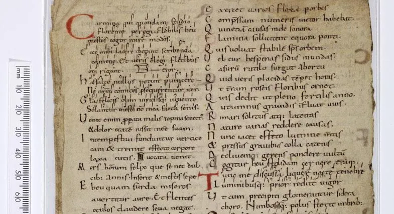 Missing Leaf from Boethius Songs