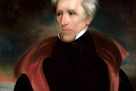 Andrew Jackson's official White House portrait by Ralph E.W. Earl.