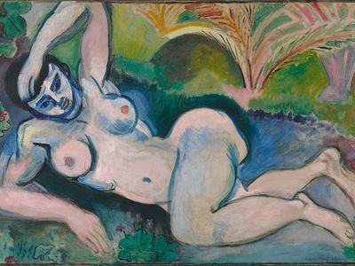 Etta Cone purchased Matisse's controversial 1907 painting, "Blue Nude," in 1926