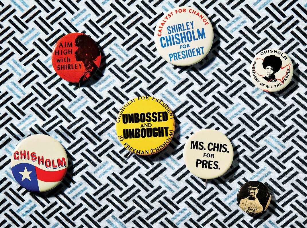 Chisholm Campaign Buttons