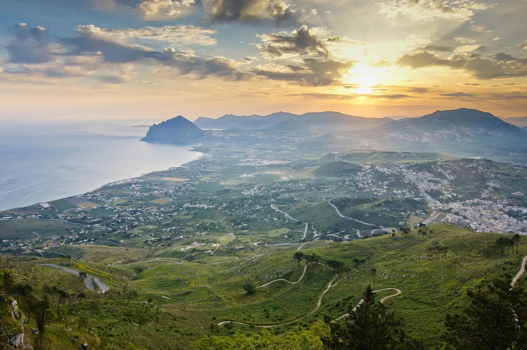 View from Erice
