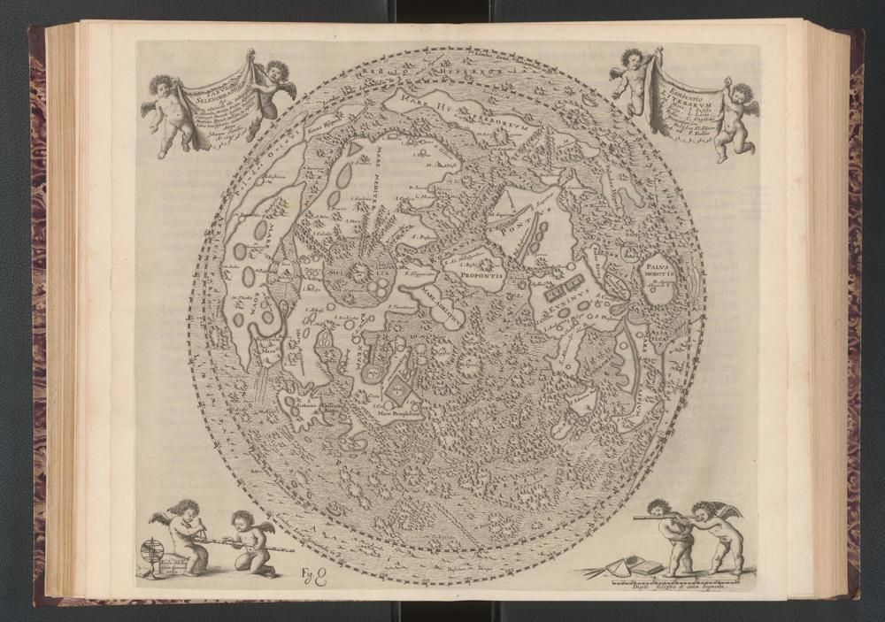 The 17th-Century Astronomer Who Made the First Atlas of the Moon