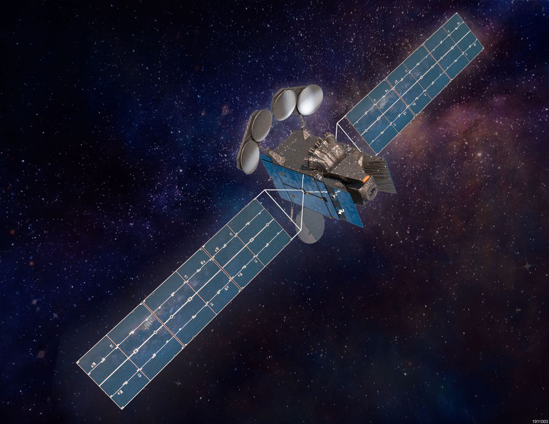 Artist rendering, Intelsat 40e