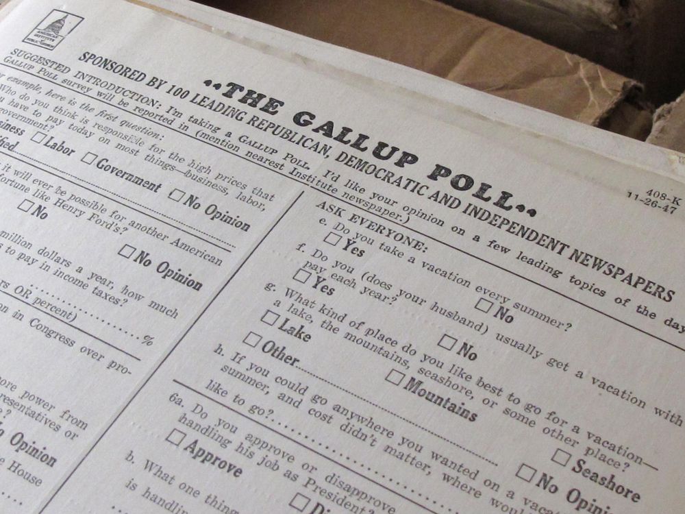 Inside the Alluring Power of Public Opinion Polls From Elections Past