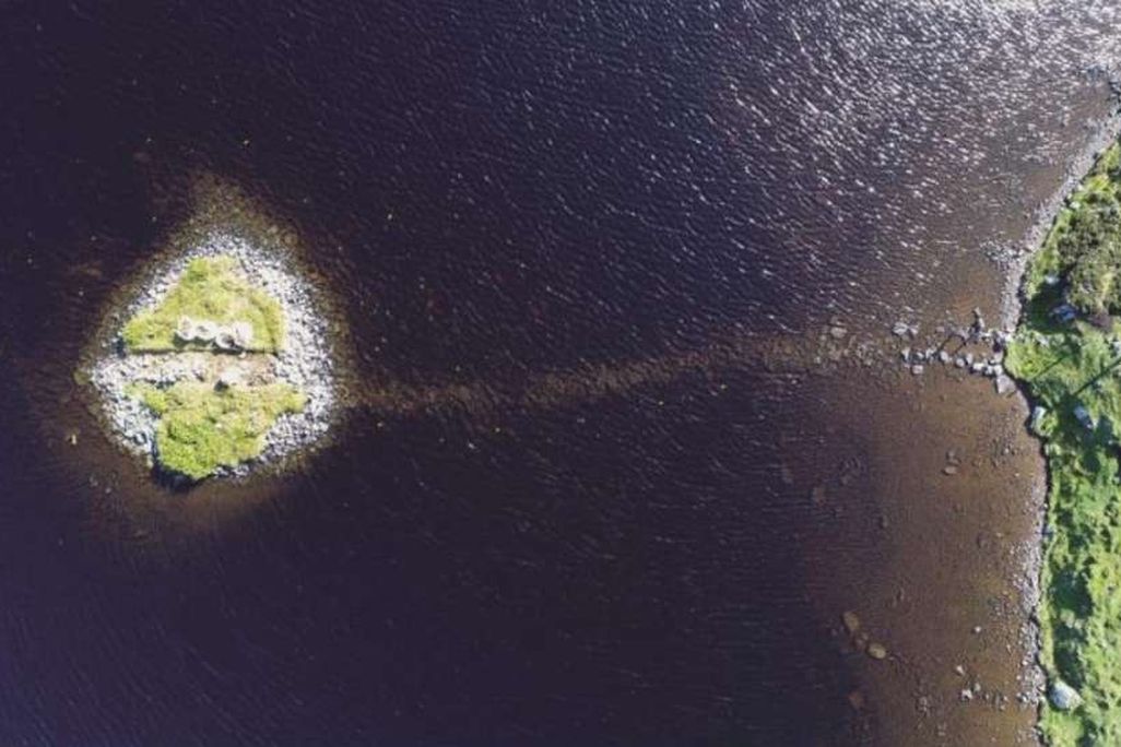 Crannog with Causeway