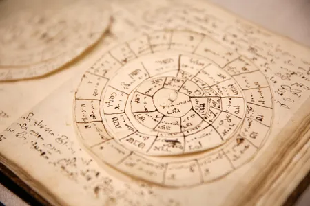 This manuscript on astronomy by Issachar Ber Carmoly dates to 1751.