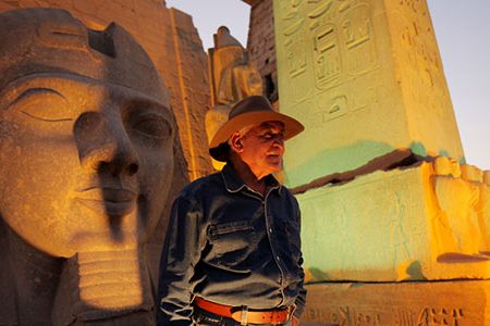 After being abrupty sacked in an overhaul of the country's cabinet, Zahi Hawass has been reinstated, but only temporarily.