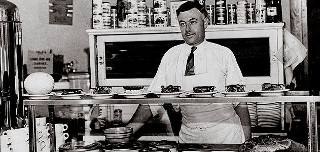 Louis DeHatre ran a St. Louis diner that attempted to sate the young “Slim” Lindbergh’s hearty appetite.