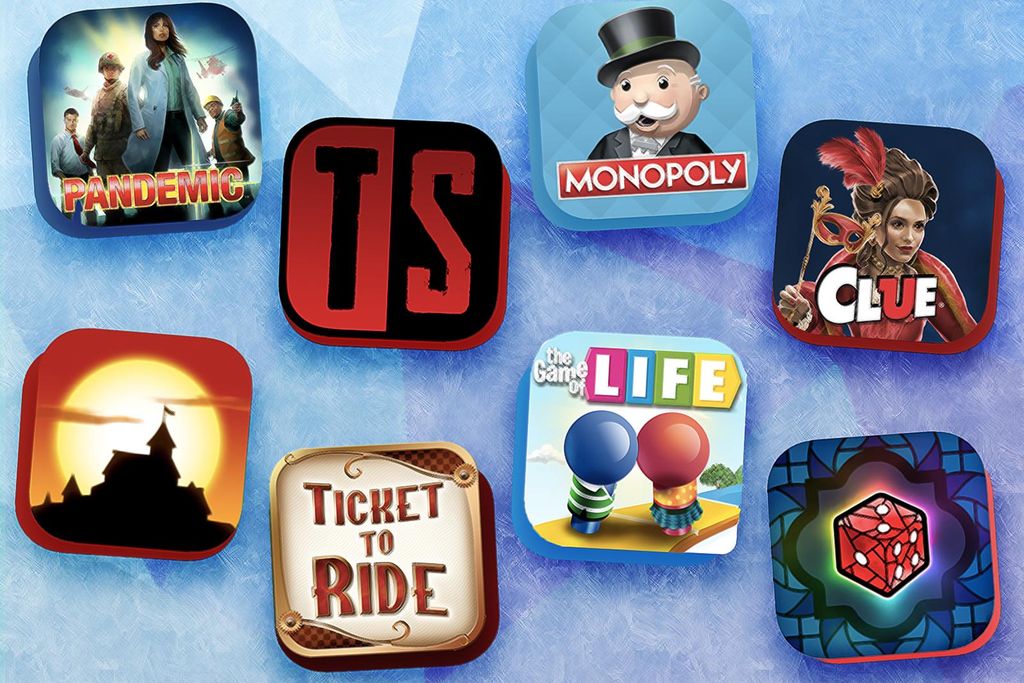 Board games collage