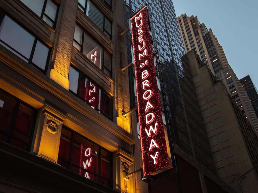 Exterior of Museum of Broadway