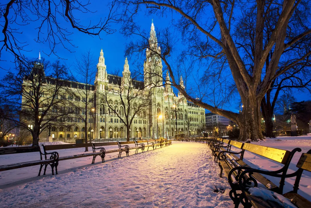 The Town Hall, or Rathaus, Vienna