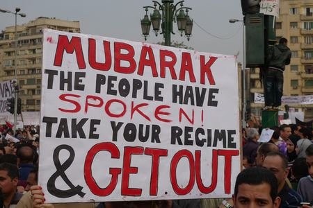 Protesters really in Tahrir Square in 2011