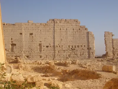 The Taposiris Magna Temple west of the ancient city of Alexandria