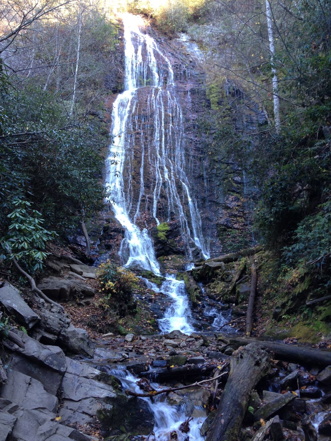 The beautiful Mingo Falls of North Carolina. | Smithsonian Photo ...