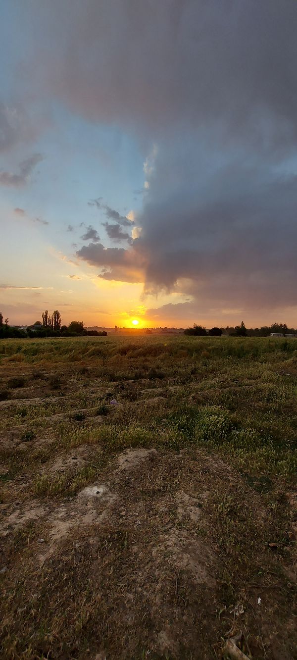 sunset at Tashkent region thumbnail