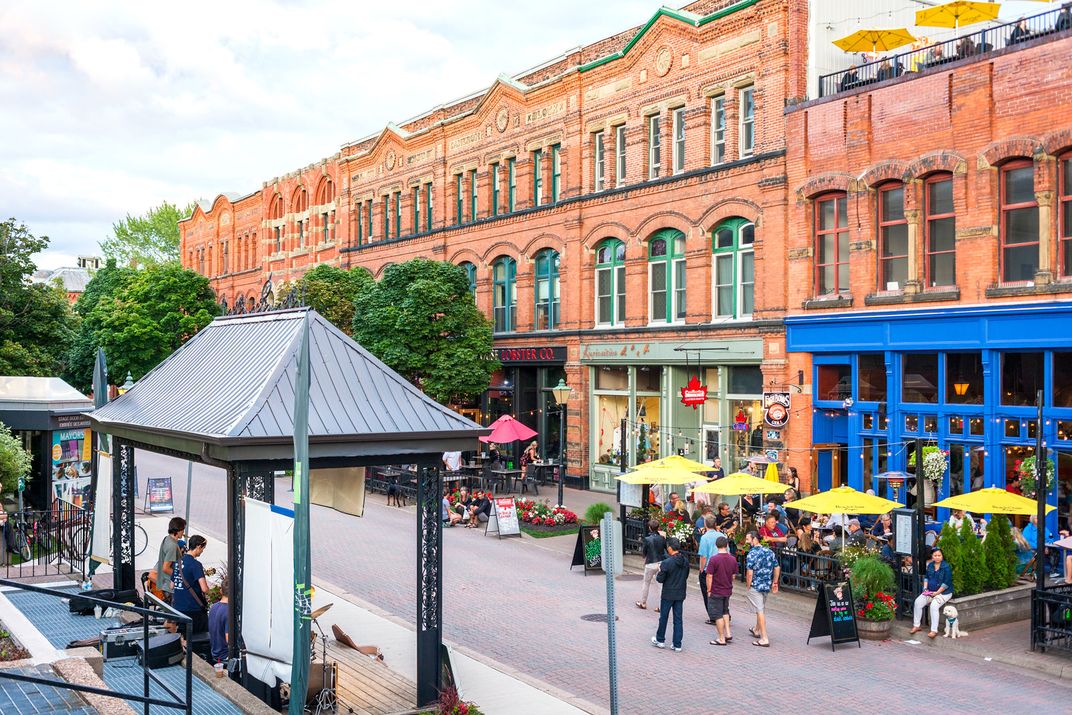 Victoria Row, Charlottetown, Prince Edward Island. Credit: PEI Tourism / Emily O'Brien