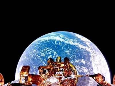 Blue Ghost captured an Earth &quot;selfie&quot; from its orbit.