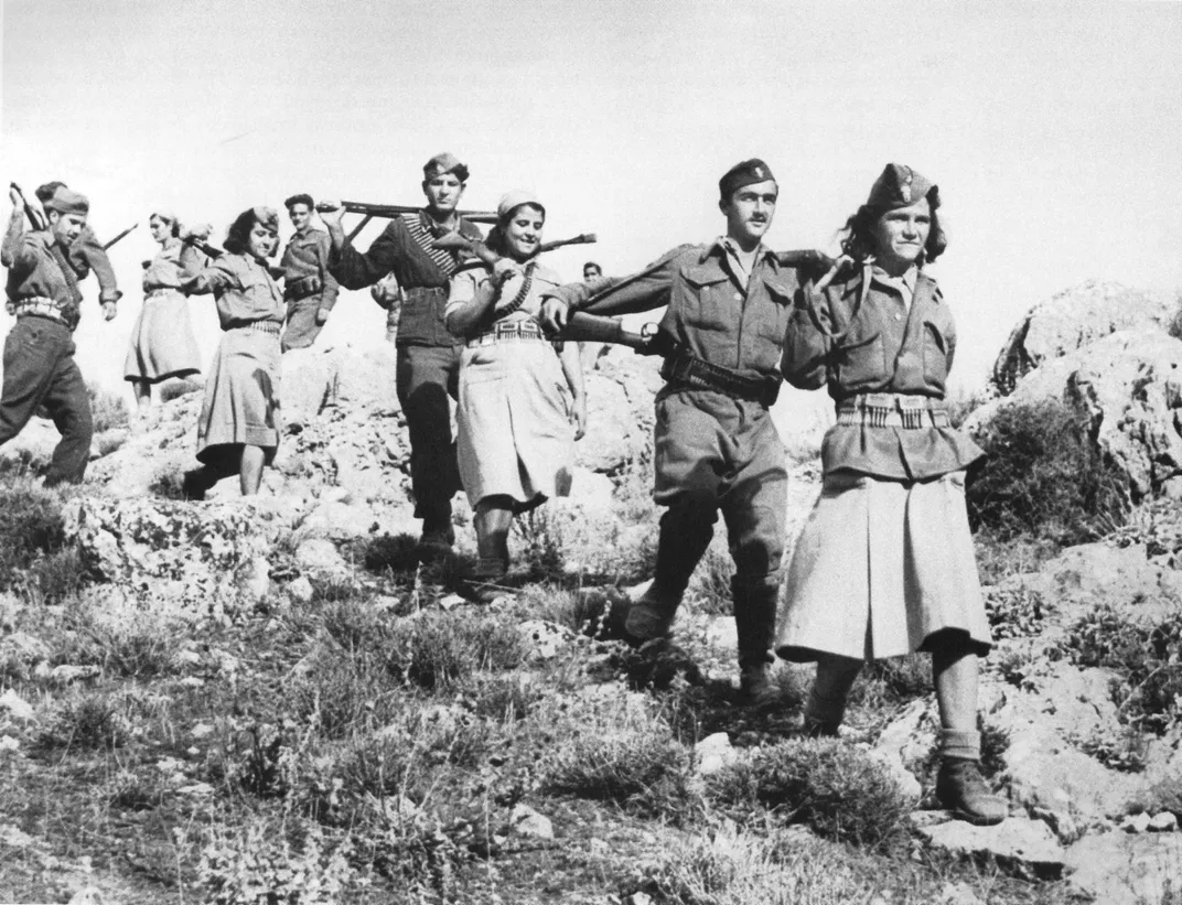 Greek resistance fighters