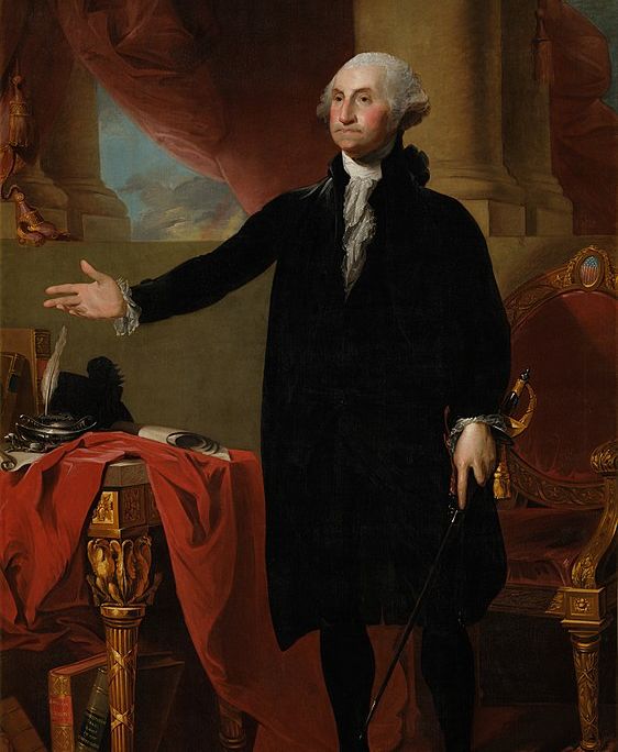 Stuart's Lansdowne portrait of George Washington