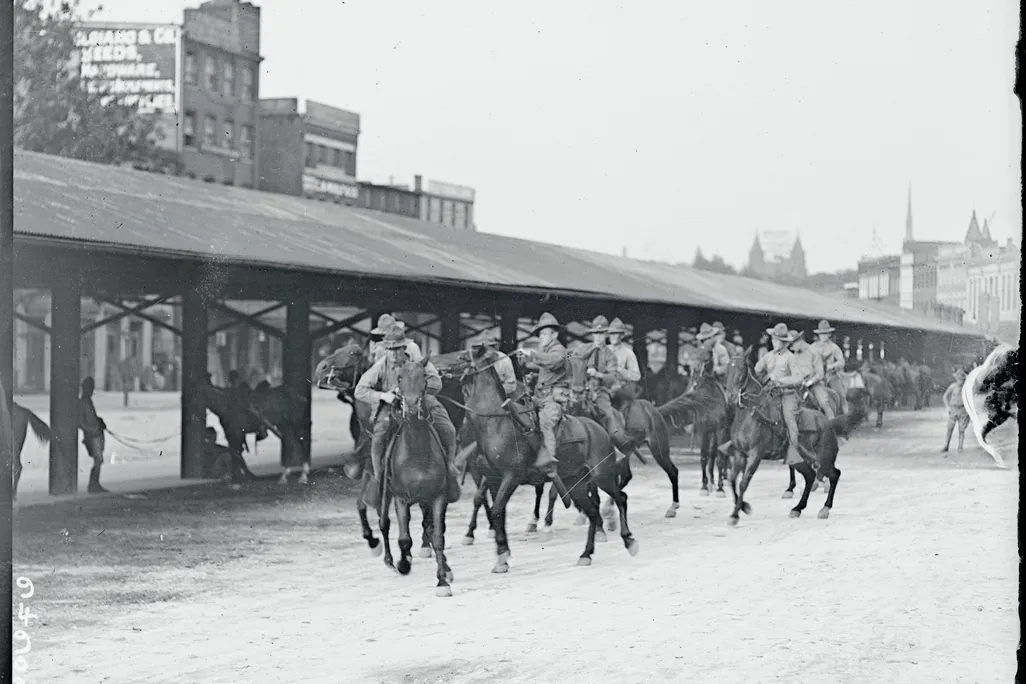 3rd cavalry riding in D.C.