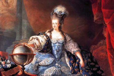 Marie Antoinette&nbsp;in coronation robes