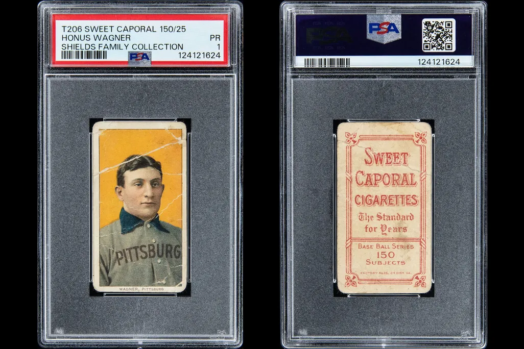 Honus Wagner card