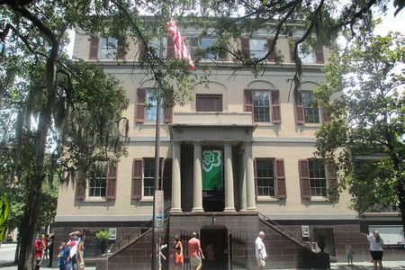 Gardens alongside the Juliette Gordon Low Birthplace became archaeological sites where Girl Scouts discovered handmade nails and a shard of pottery.