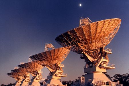 Radio telescopes could be used to send a message, but would the message be heard? 