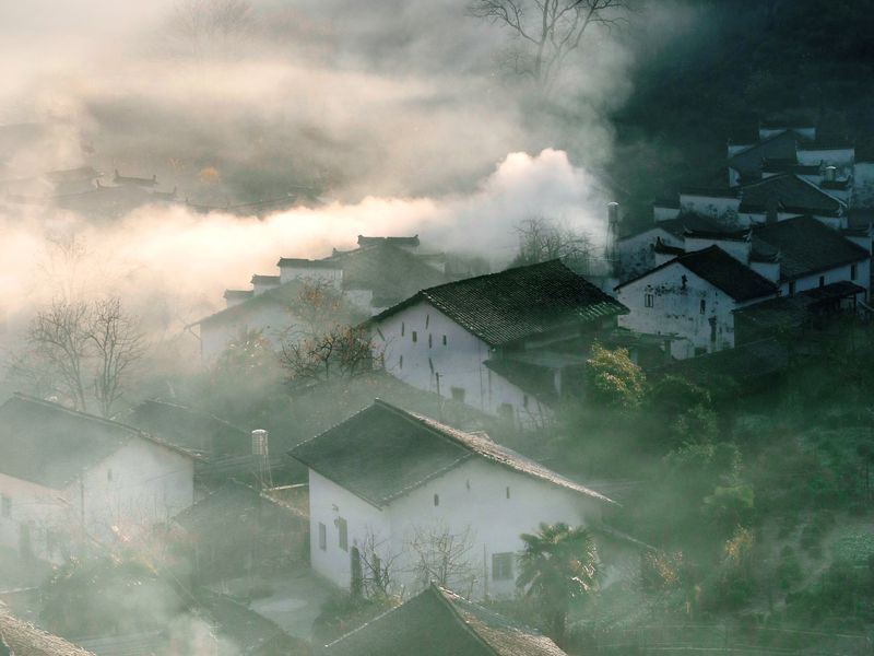 Village in the Morning Fog | Smithsonian Photo Contest | Smithsonian ...