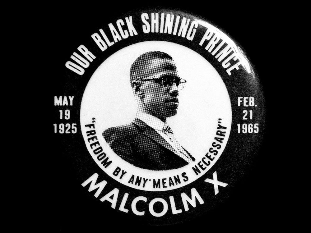 malcolm x speaking