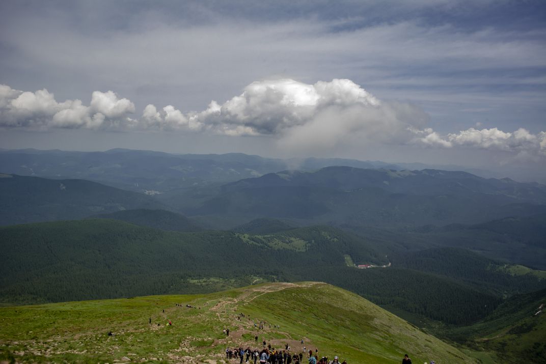 An amazing view from the Hoverla Mountain | Smithsonian Photo Contest ...