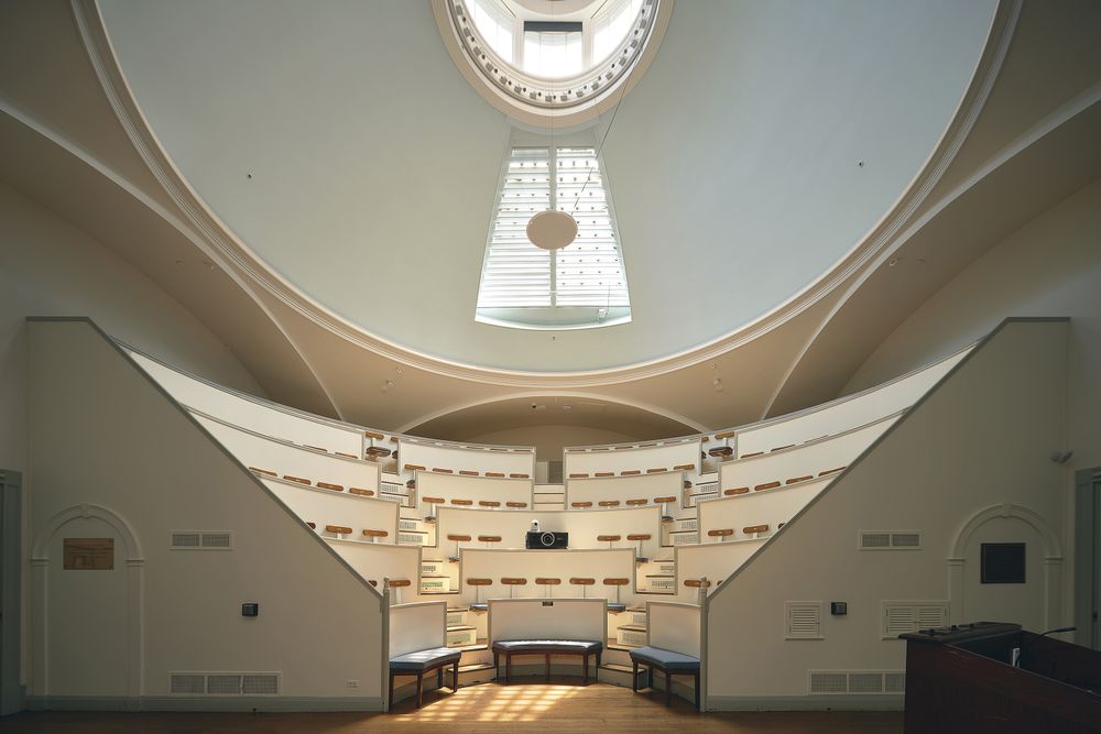 The “Ether Dome” at Massachusetts General Hospital is now a National Historic Landmark.