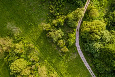 LIDAR can detect changes in the ground over time.