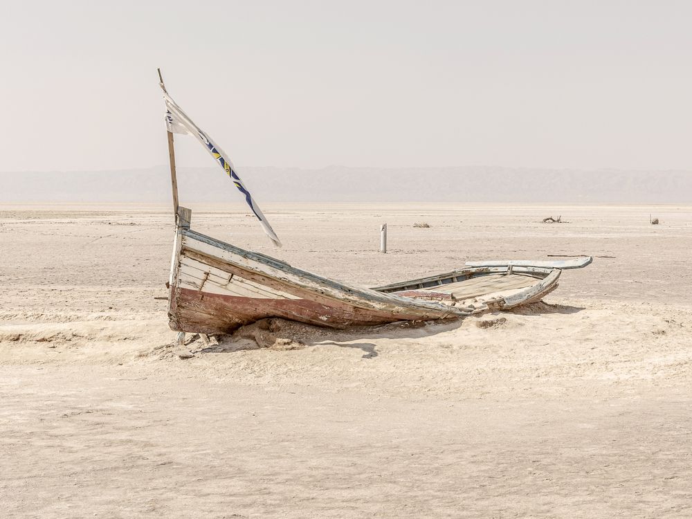 Desert boat.