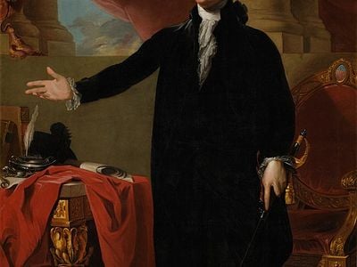 Stuart's Lansdowne portrait of George Washington
