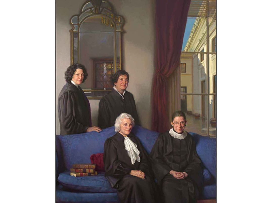 The Four Justices, Nelson Shanks, 2012