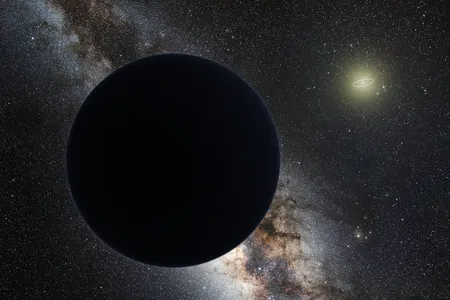 Artist's concept of Planet 9.