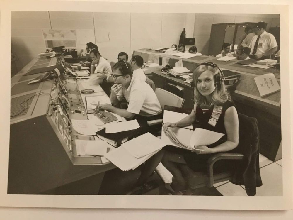 Return-to-Earth specialist Poppy Northcutt during the Apollo program.