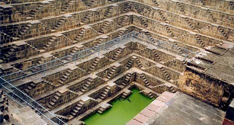 A stepwell in India