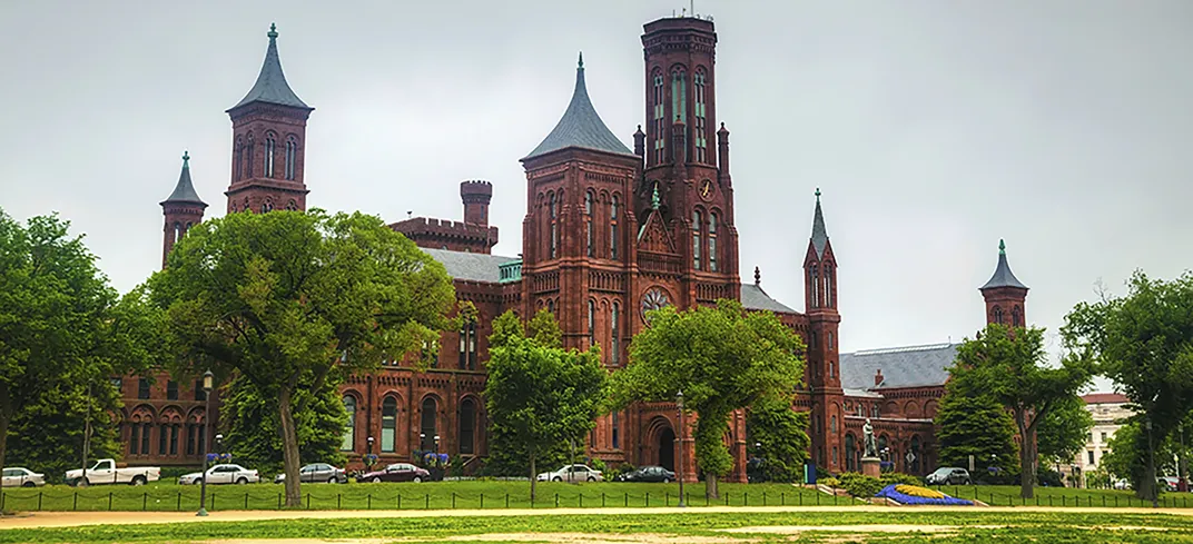 View of the Smithsonian Castle