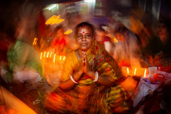 Celebrating Traditional Rakher upobas festival in Bangladesh. thumbnail